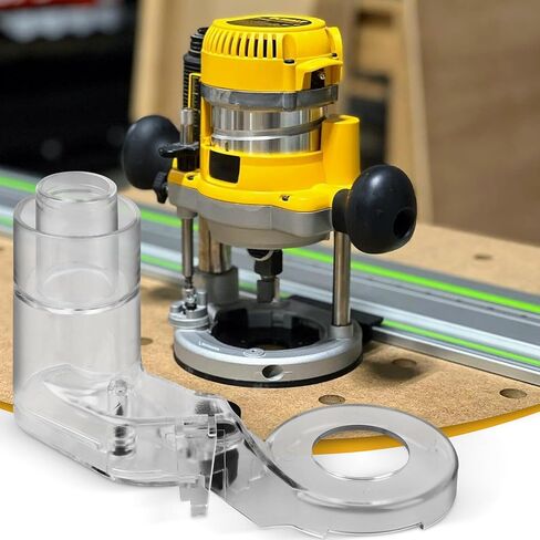 محول تجميع الغبار DNP616 لجهاز التوجيه الأساسي DEWALT Plunge، جهاز التوجيه المدمج DWP611 in Kuwait