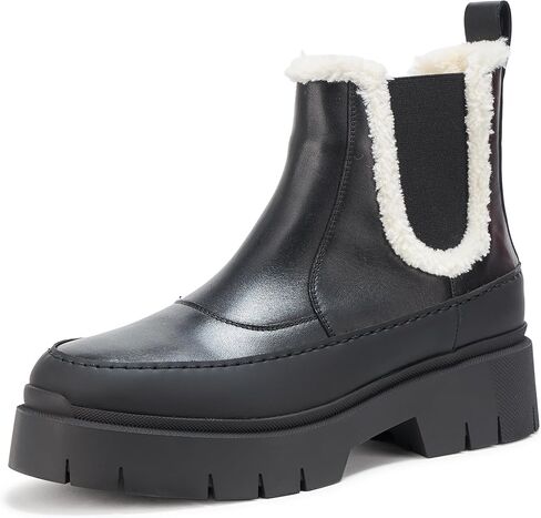 HUGO Women's Kris Fur Lined Pull on Chelsea Boot in Saudi Arabia