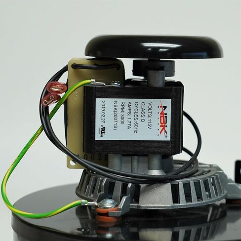 Replacement Part #20071S - 3.3 Inch 115V Pellet Stove Variable Speed Blower Motor, Universal Fit in Saudi Arabia