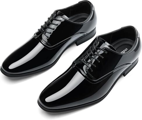 Men's Oxfords Dress Shoes: Casual Business Men Derby Shoe Formal Plain Toe Oxford in Saudi Arabia