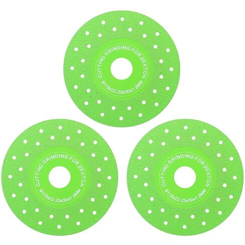 3pcs 4.5-Inch Porous Rock Plate Grinding Discs (for Angle Grinders) Glass Cutting Discs, Ceramic Marble Tile Cutting Discs in Saudi Arabia