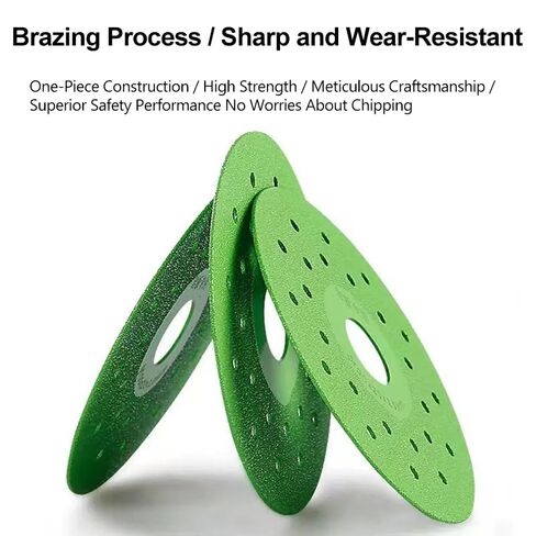 3pcs 4.5-Inch Porous Rock Plate Grinding Discs (for Angle Grinders) Glass Cutting Discs, Ceramic Marble Tile Cutting Discs in Saudi Arabia