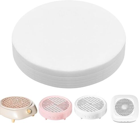 200PCS Disposable Filter Paper for Nail Dust Collectors, Fits MelodySusie HPro/SProR/SPro/XC320J Machines,Disposable Nail Dust Filters Nail Tech Dust Collector Filter for Home & Salon in Saudi Arabia