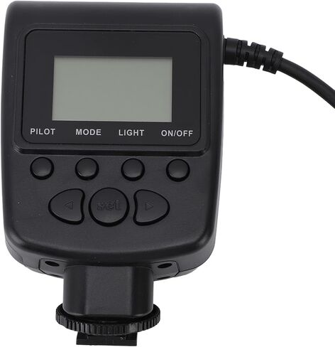 Tbest LED ماكرو ضوء فلاش 48LED عالية الإنارة شاشة الكريستال السائل التحكم في الطاقة محول خواتم الناشر لكاميرات DSLR التصوير الفوتوغرافي in Kuwait