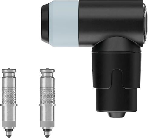 مجموعة تحويل صمام Schwalbe Clik - مجموعة تحويل صمام Presta/SV مع محول رأس المضخة - الابتكار لتضخيم إطارات الدراجات in Saudi Arabia