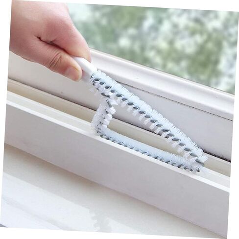 8pcs Cleaning Brush Kit for Household Groove and Window Track Cleaning, Handheld Corner Duster with Air Conditioner Shutter Brush for Home Use in Saudi Arabia