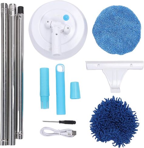 LiebeWH Electric Scrubber Dry Wet Cordless Cleaning Brush Rechargeable Rotate Scrubber Cleaner for Floor Glass Ceiling in Saudi Arabia