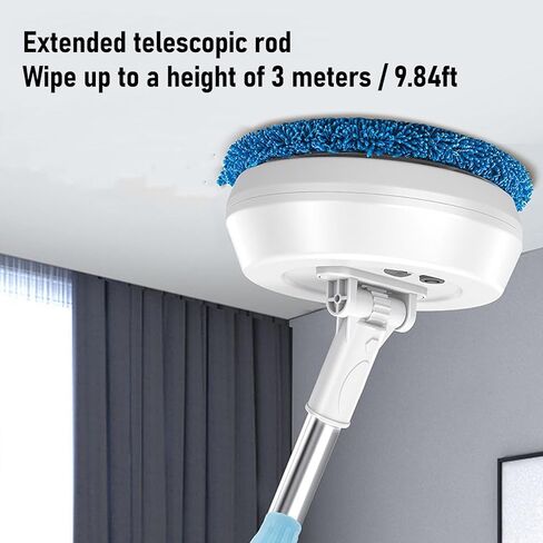 LiebeWH Electric Scrubber Dry Wet Cordless Cleaning Brush Rechargeable Rotate Scrubber Cleaner for Floor Glass Ceiling in Saudi Arabia
