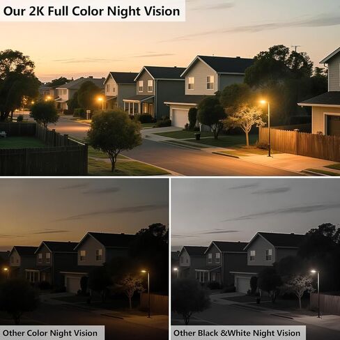 كاميرا نافذة بدون حفر بدقة 2K - عبوتان من الكاميرات الداخلية بسرعة 2.4/5 جيجا هرتز لأمن المنزل مع رؤية ليلية بضوء النجوم، والكشف الذكي بالذكاء الاصطناعي، وإرسال الطوارئ 911، والسحابة الأمريكية، والتحدث في اتجاهين، والتسجيل على مدار الساعة طوال أيام الأسبو in Kuwait