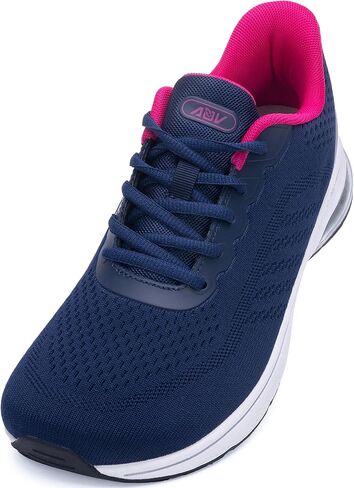 AOV Wide Toe Box Running Shoes Women Arch Support Walking Sneakers for Plantar Fasciitis Athletic Tennis Orthotic Shoes for Workout Gym Black Size 8 in Saudi Arabia