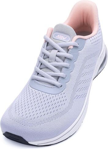 AOV Wide Toe Box Running Shoes Women Arch Support Walking Sneakers for Plantar Fasciitis Athletic Tennis Orthotic Shoes for Workout Gym Black Size 8 in Saudi Arabia