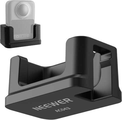 قاعدة سيليكون NEEWER لـ Osmo 360، حامل سطح المكتب ناعم ومستقر ومضاد للخدش يدعم ملحق مستقيم متوافق مع ملحقات كاميرا DJI OSMO 360 Action، AC043 in Saudi Arabia