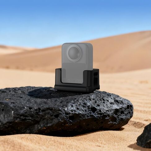 قاعدة سيليكون NEEWER لـ Osmo 360، حامل سطح المكتب ناعم ومستقر ومضاد للخدش يدعم ملحق مستقيم متوافق مع ملحقات كاميرا DJI OSMO 360 Action، AC043 in Saudi Arabia