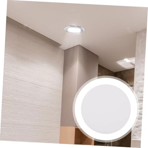 لوحة غطاء خفيف 20 قطعة لوحات توزيع إضاءة النازل Led صفائح توزيع مستديرة سهلة التركيب تعزز سطوع الضوء in Kuwait