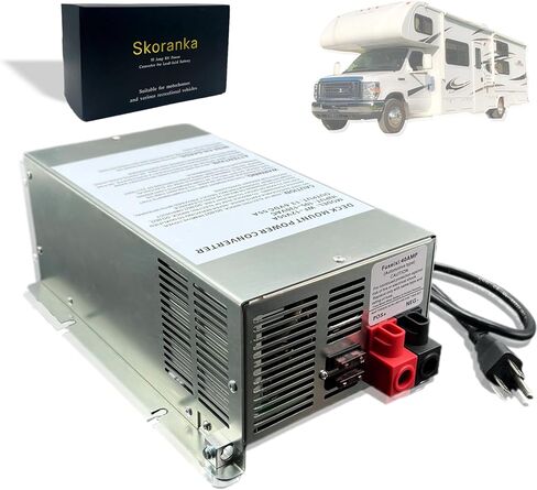 ترقية 2025 WF-9855-AD-MBA محول طاقة 55 أمبير، محول طاقة Rv لبطاريات الرصاص الحمضية والليثيوم أيون، بديل لسلسلة RV Trailer Camper 9800، WF-9855-AD/MBA/AN/LIS، ضمان 6 سنوات in Kuwait