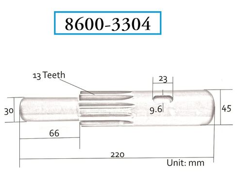 المغزل HHIP 8600-3305 لمكبس أربور من نوع السقاطة 3 طن in Saudi Arabia