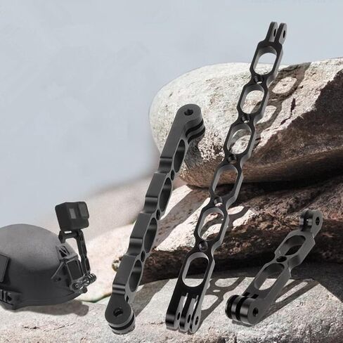 خوذة تثبيت بذراع معدني بتصميم جمجمة من الألومنيوم لكاميرا Gopro Max لجزء ملحقات Insta.360 in Kuwait