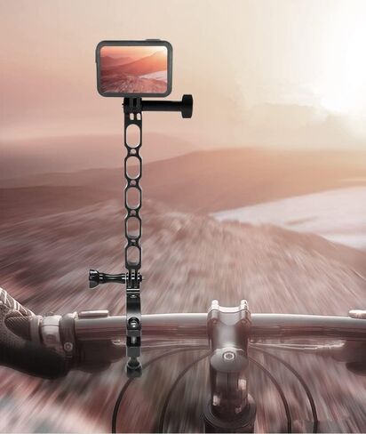 خوذة تثبيت بذراع معدني بتصميم جمجمة من الألومنيوم لكاميرا Gopro Max لجزء ملحقات Insta.360 in Kuwait