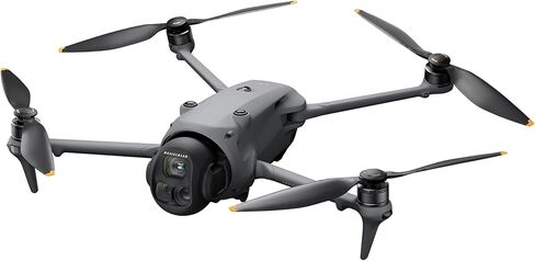طائرة بدون طيار DJI Mavic 4 Pro - 6K60 HDR، 100 ميجابكسل، 51 دقيقة كحد أقصى لوقت الطيران، نطاق 18.6 ميل، تتبع ActiveTrack 360 للموضوع/المركبة، حزمة تجنب شاملة الاتجاهات مع ذاكرة 128 جيجابايت، ضمان CPS لمدة عامين، حقيبة ظهر، حزمة من قماش العدسات الأفضل + ط in Saudi Arabia