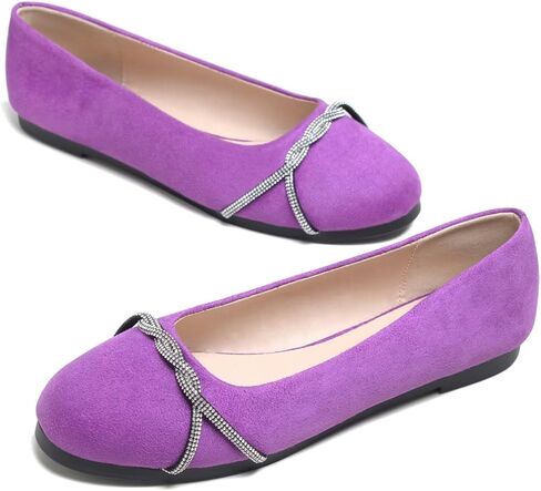 TN TANGNEST Womens Mary Jane Flats Fashion Chain Square Toe Ballet Shoes Rhinestone Flats Comfort Slip On One Line Strap Flat Shoes in Saudi Arabia