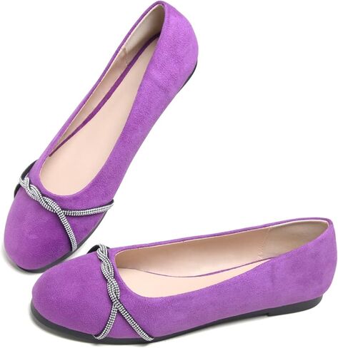 TN TANGNEST Womens Mary Jane Flats Fashion Chain Square Toe Ballet Shoes Rhinestone Flats Comfort Slip On One Line Strap Flat Shoes in Saudi Arabia