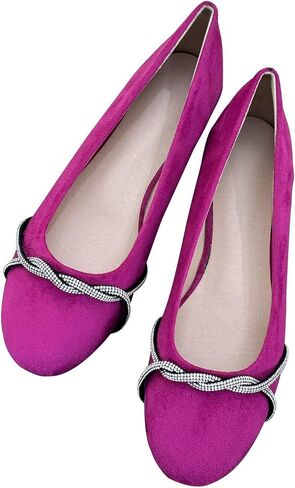 TN TANGNEST Womens Mary Jane Flats Fashion Chain Square Toe Ballet Shoes Rhinestone Flats Comfort Slip On One Line Strap Flat Shoes in Saudi Arabia