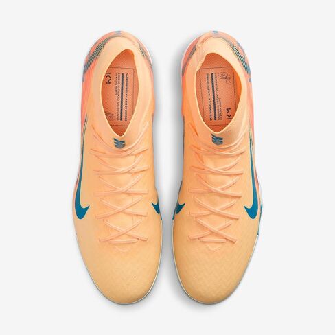 حذاء كرة القدم Nike Mercurial Superfly 10 Academy Kylian Mbappe Turf عالي الجودة (بطامي تينت/إيجلو/نيو فيروزي) in Saudi Arabia