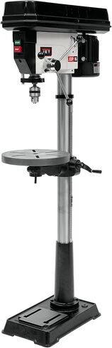 JET 17-Inch Floor Drill Press, 3/4 HP, 1Ph 115V (Model JDP-17MF) & Wilton Low-Profile Drill Press Vise, 4" Jaw Width, 4" Jaw Opening, 1-1/2" Jaw Depth (Model LP4) in Saudi Arabia