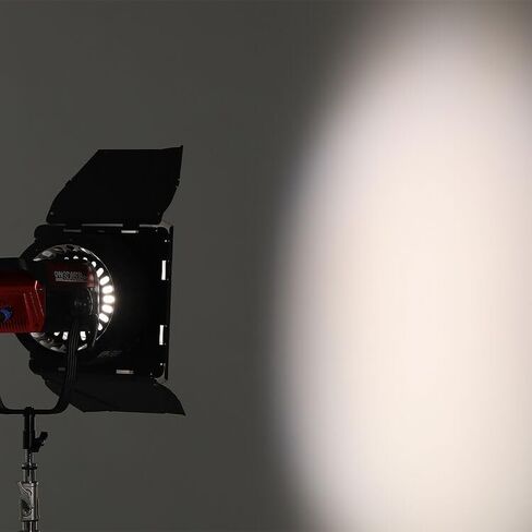 GVM FZ60 Barndoors مع 8 أوراق Barndoor لعدسة GVM F60 Fresnel، زاوية شعاع متغيرة وBarndoors لـ Pro SD400B، SD500B، SD650B LED ملحقات مجموعة إضاءة التصوير الفوتوغرافي لإضاءة الفيديو in Kuwait