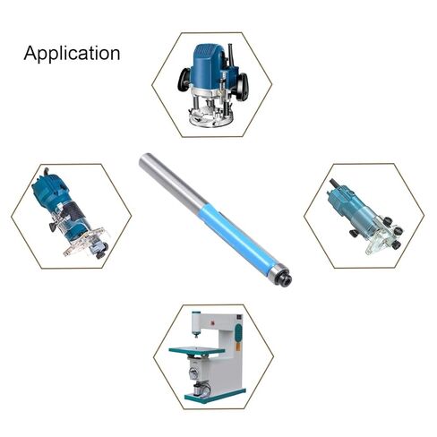 Router Bit 1/4 Shank 1/4 inch Dia. Flush Trim with Bearing 2 Flutes Carbide for Woodworking Milling Cutter Tool 2pcs in Saudi Arabia