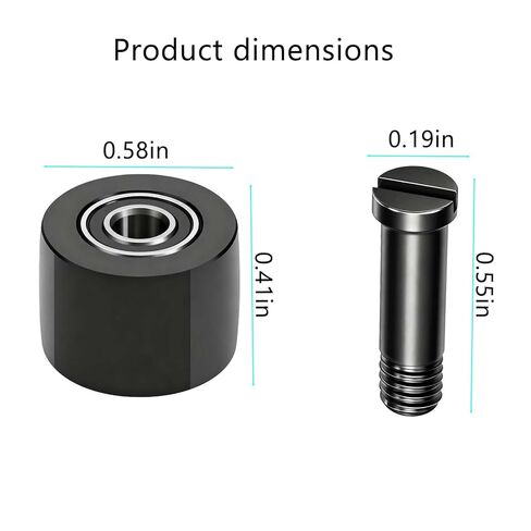 2 Pack 3037PAS Steel Bearings for Astro Pneumatic Tool Pulley Assembly - Upgrading Pneumatic Belt Sanders (Compatible with Models 3037) in Saudi Arabia