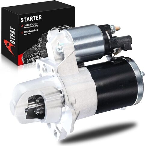 Starter Motor Compatible for:-Honda CRV 2.4L 2002 2003 2004 2005 2006 CR-V 2002-2006 1.6KW 12V 9Teeth Clockwise, 17844N 31200PPA505 31200-PPA-A01 31200PPAA02 31200-PPA-A03 31200PPAA04 SM61206 in Saudi Arabia