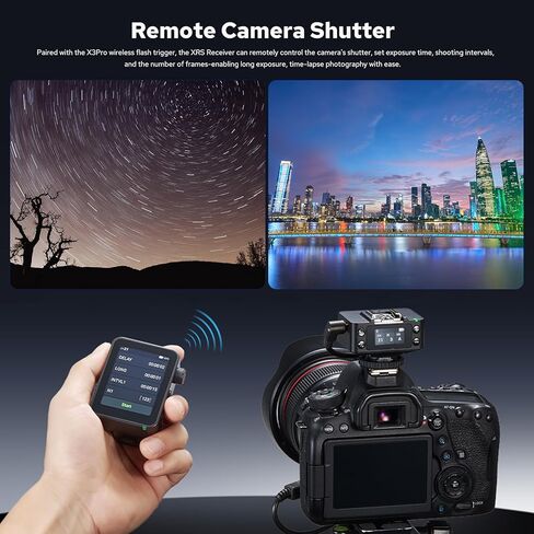 جهاز استقبال فلاش لاسلكي Godox XRS TTL لسوني، مشغل 2.4G HSS لـ HVL-F60M/F60RM2، مزامنة مع X3/X3Pro، إصدار مصراع 32 قناة، بطارية مدمجة in Saudi Arabia