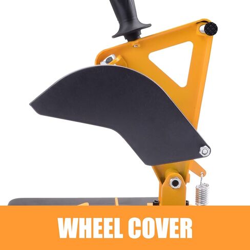 Adjustable Angle Grinder Stand with 45° Clamp & High-Strength Spring, Heavy-Duty Cast Iron Base, Safety Guard Cover, Easy-Adjust Lock - Bench Mount Bracket Holder for 100 115 125mm Angle Grinders in Saudi Arabia
