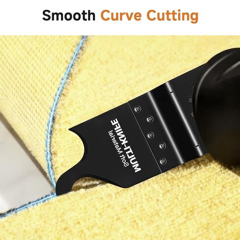 3 PCS Oscillating Tool Hook Blade,Multi Tool Blades for Cutting Soft Materials Roofing Shingles, PVC Floor Carpet, Cardboard, Universal Fit for Most Oscillating Tools in Saudi Arabia