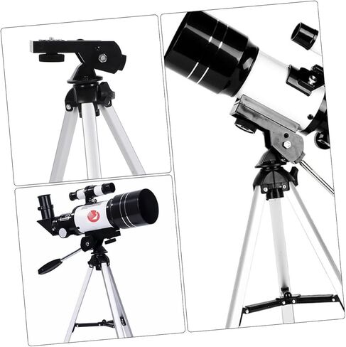 Zoom Refracting Astronomical Telescope with Angle Fully Coated Optics Tripod and Phone Holder for Adults and Beginner Astronomy Enthusiasts in Kuwait