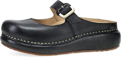 حذاء Dansko Kimberly النسائي ذو المنصة المكتنزة Mary Jane Mule - حذاء مريح سهل الارتداء مع حزام قابل للتعديل، وسادة قدم من الإسفنج الذكي، نعل خارجي مقاوم للانزلاق in Saudi Arabia