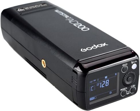 Godox AD200 200Ws 2.4G TTL Flash Strobe, 1/8000 HSS Cordless Monolight with 2900mAh Battery Strong Power, 500 Full Power Flashes, 0.01-2.1s Recycling in Saudi Arabia