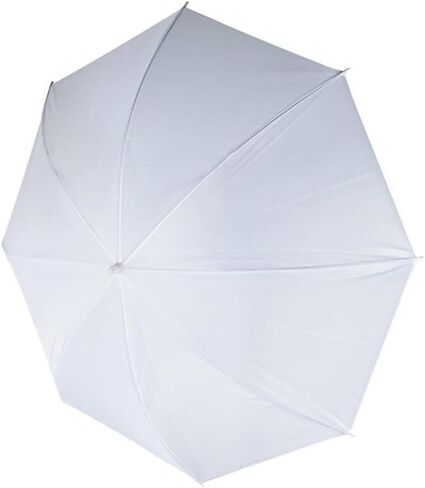 Andoer 50cm/20 Inch Photography Light Reflector Umbrella Camera Accessories Flash Diffuser Soft White Studio Photography Lighting Umbrella Accessory in Saudi Arabia