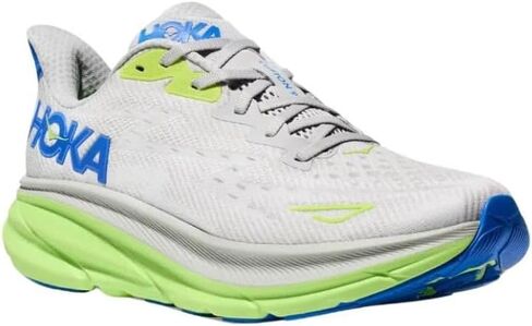 Hoka Men's Clifton 9 Sneaker, Nimbus Cloud/Steel Wool, 9 in Saudi Arabia