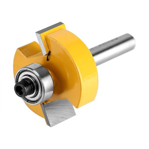 MAVIS LAVEN Router Bits, Alloy Rabbet Router Bit Set with Bearings 3/8 1/2 5/8 3/4 for Woodworking Projects in Saudi Arabia