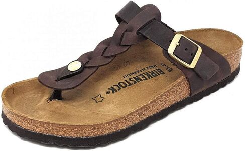 Birkenstock Women's Gizeh Braid Habana Leather 42 R in Kuwait