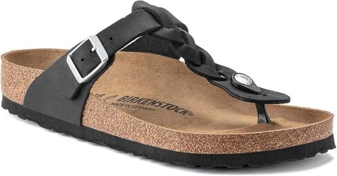 Birkenstock Women's Gizeh Braid Habana Leather 42 R in Kuwait