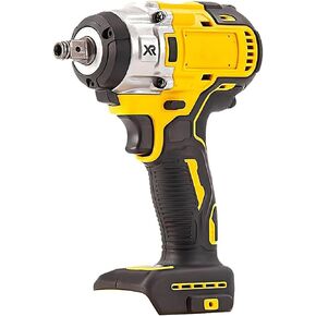 مفتاح ربط تأثير لاسلكي 1/2 بوصة متوافق مع بطارية ديوالت، 370FT-LBS (500N.m) مسدس كهربائي بدون فرش يتضمن ضوء عمل LED، محرك تأثير عزم دوران عالي، أداة عارية فقط in Kuwait