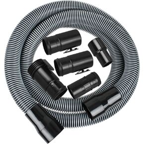 CMXZVBE38804 1-7/8" x 10-Ft Shop Vacuum Hose Kit, Industrial Wet Dry Vac Locking Vacuum Hose, Fits Most 1-7/8 in Wet/Dry Vacuums in Kuwait
