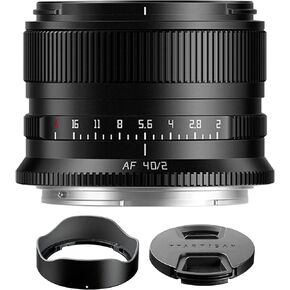 TTARTISAN AF 40mm F2 for Nikon Z-Mount Lens, Full Frame Autofocus Lens for Nikon Z Mount Cameras Z5 Z50 Z6 Z6II Z7 Z7II (Silver) in Kuwait