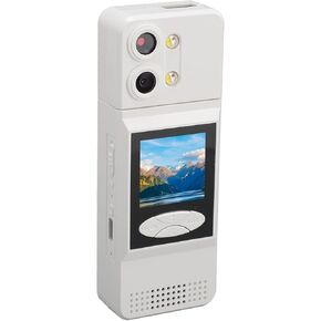 fosa Body Camera 2K 180° Rotatable Lens Night Law Enforcement Wearable Video Camera Dual TypeC Long Battery Life in Kuwait