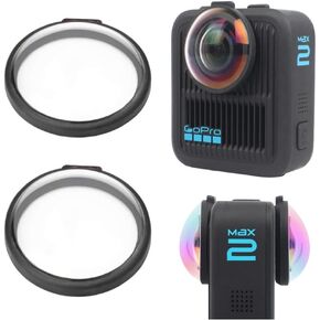 غطاء حماية للعدسة/العدسة لجهاز GoPro MAX2، صلابة 9H عالية النفاذية، مقاوم للماء والغبار (زجاج بصري) in Kuwait