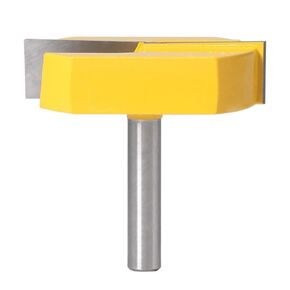 8x57mm High Wear Resistance Router Bit for Woodworking Milling Cutter, Bottom Surface Planing Tool for Wood Table, YG6 Alloy Material in Saudi Arabia