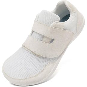 أحذية لمرضى السكري للنساء، أحذية لتقويم العظام بخطاف وحلقة، مريحة ومسامية للمشي حافي القدمين، أحذية رياضية واسعة عند أصابع القدم، قابلة للتعديل لتورم القدمين والتهاب المفاصل العصبي in Kuwait